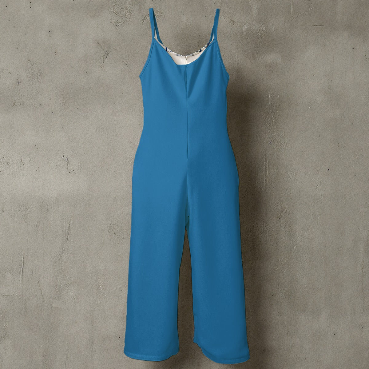 Women’s Floral Spaghetti Strap Wide-Leg Jumpsuit