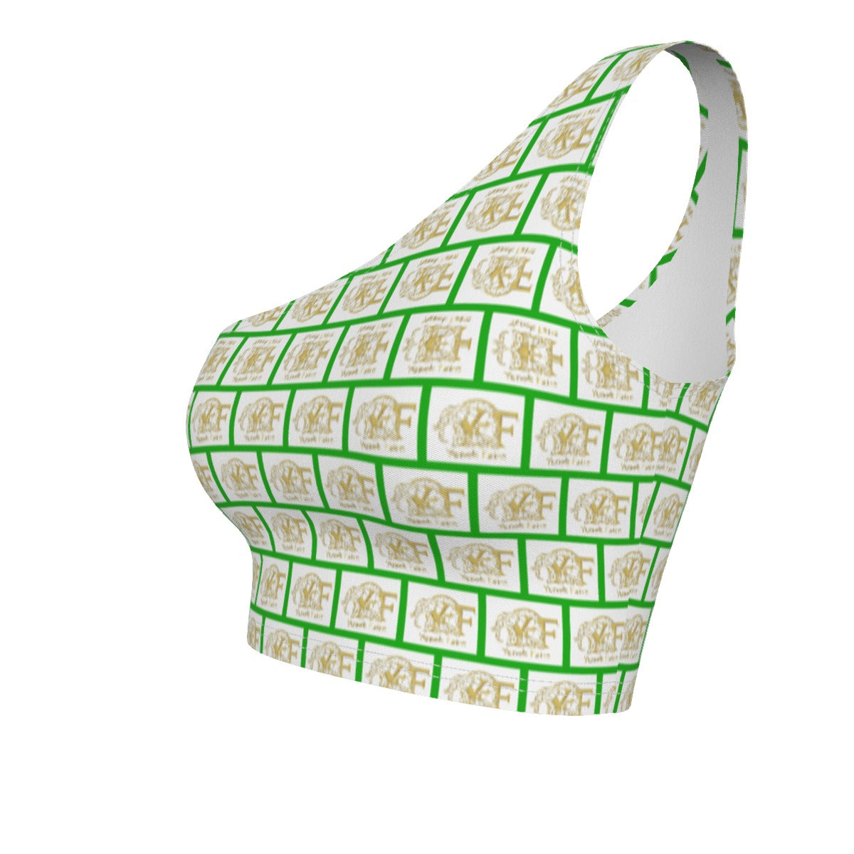 Women's One-Shoulder Cropped Top