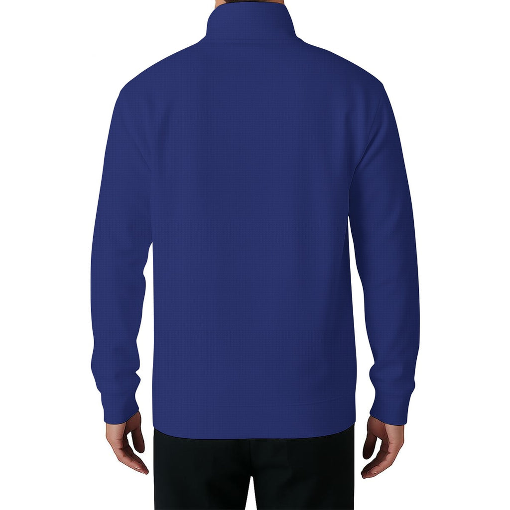 Men’s Casual Pullover Shirt With 1/4 Zip