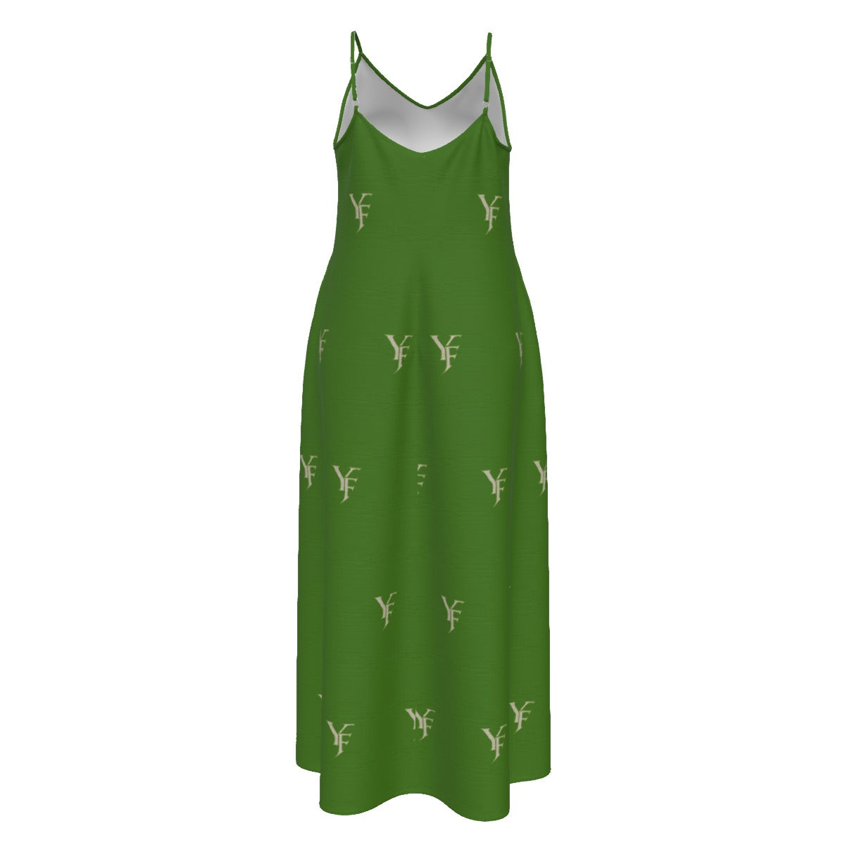 Women's Elegant V-Neck Maxi Dress